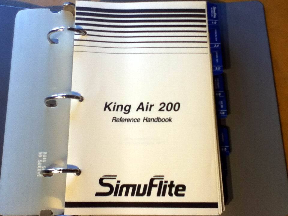 King Air 200 Reference Manual