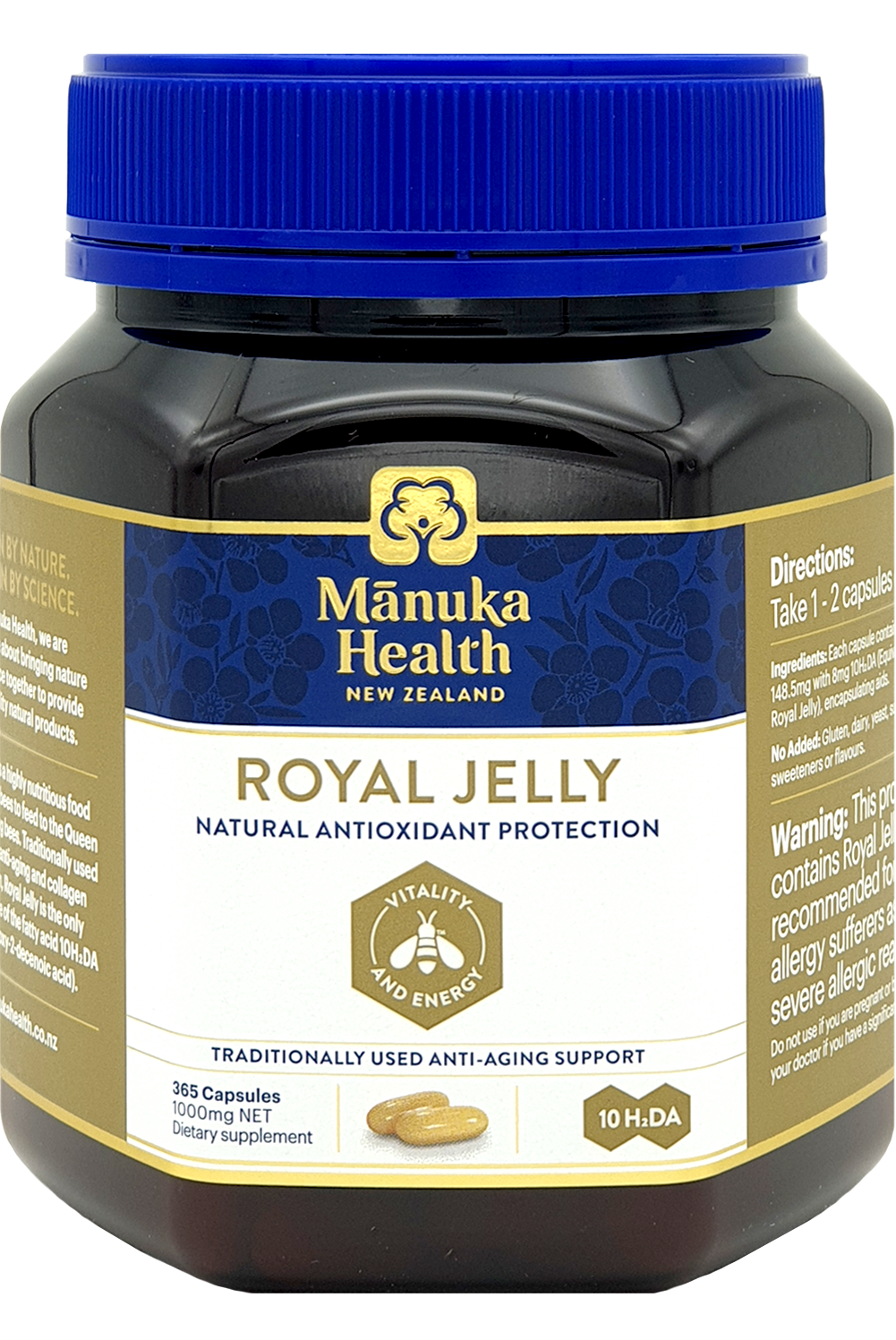 Manuka Health NEW ZEALAND Royal Jelly 365caps