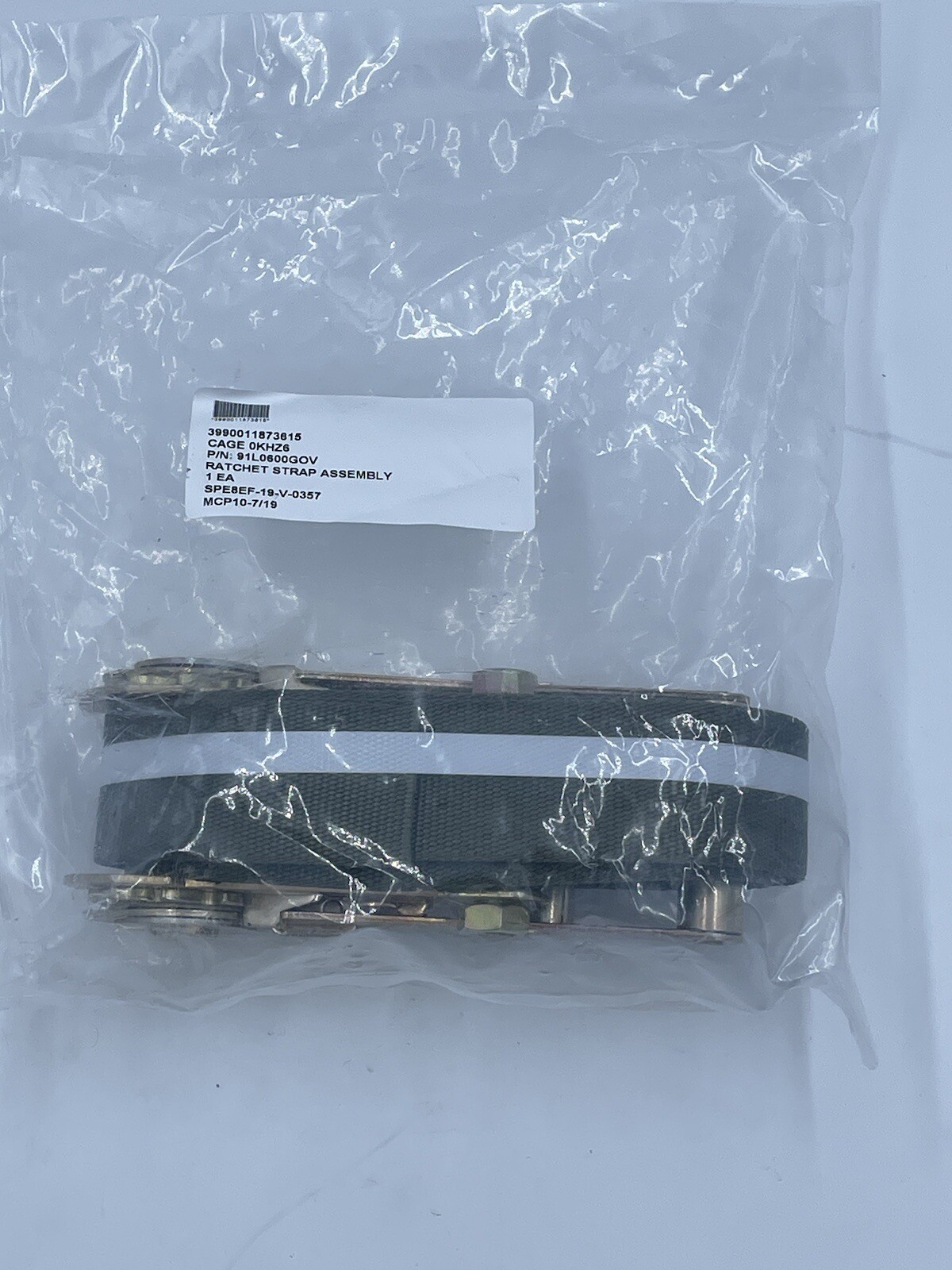 kinedyne usgi ratchet strap nsn 3990-01-187-3615 new in wrap