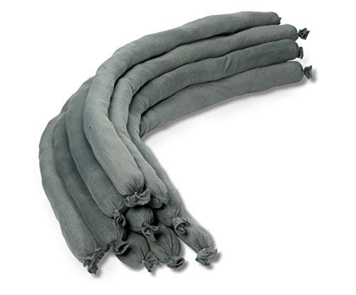 Universal Absorbent Socks – Snake for Oil and Water – 3” x 48” – Absorbing up...