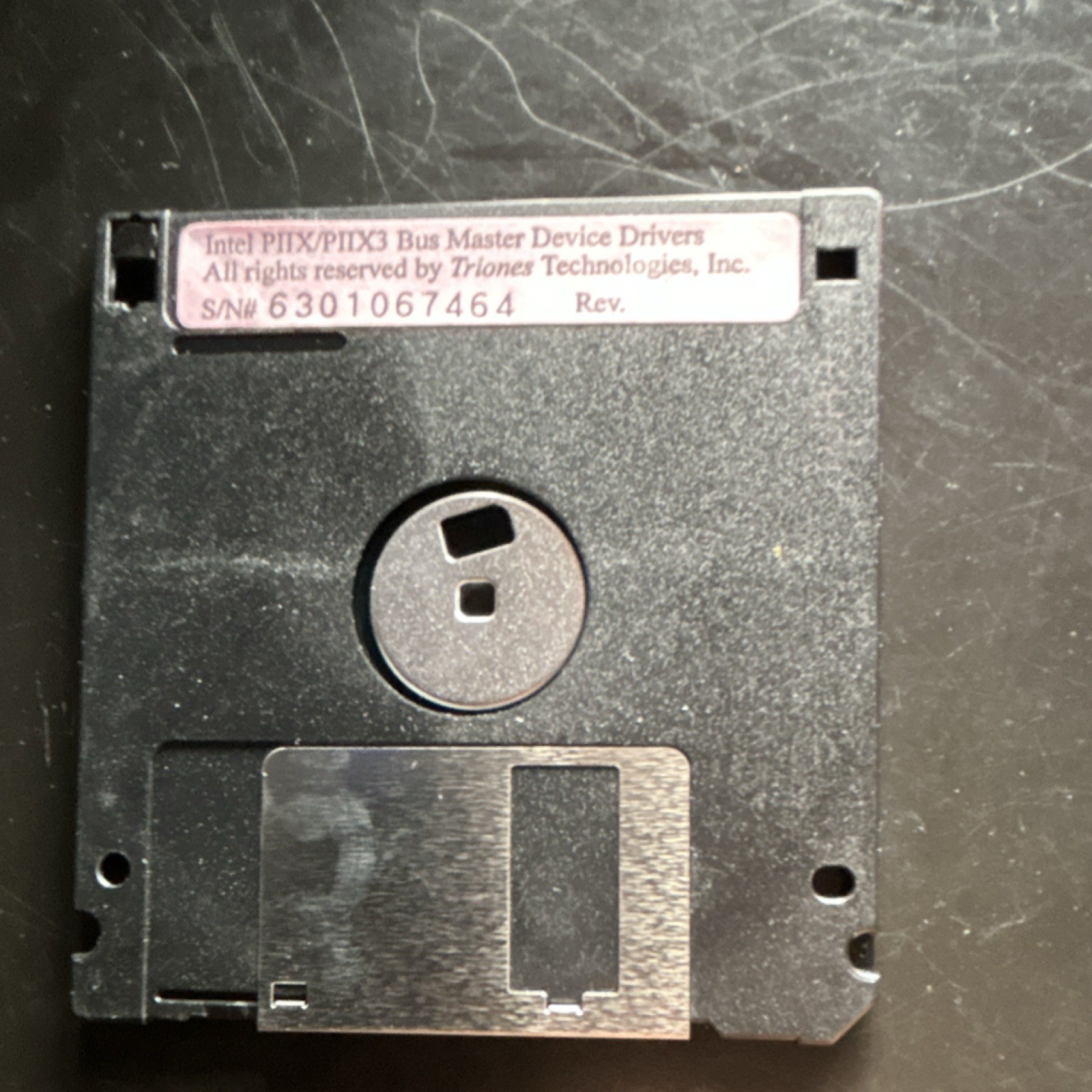 Intel PIIX/PIIX3 BusMaster IDE Drivers Update 3.5" Floppy Disk MS-DOS Windows