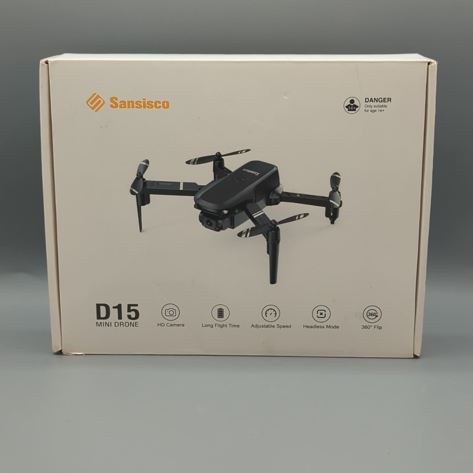 Sansisco D15 Mini Drone for Kids 1080P FPV Camera Remote Control Quadcopter