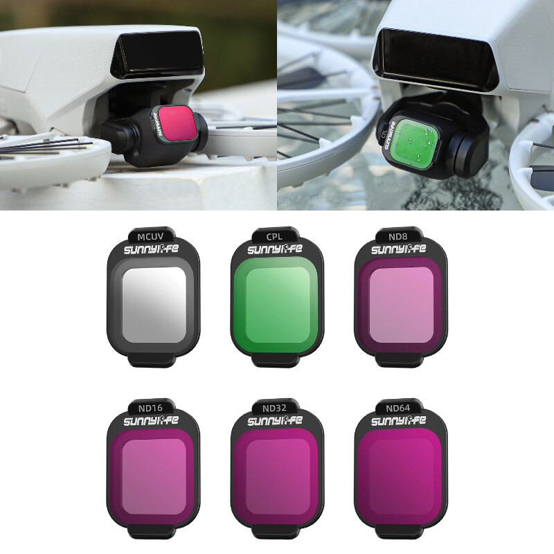 MCUV CPL ND8 ND1 ND32 ND64 Filter Set For DJI FLIP Drone Camera Lens Accessories