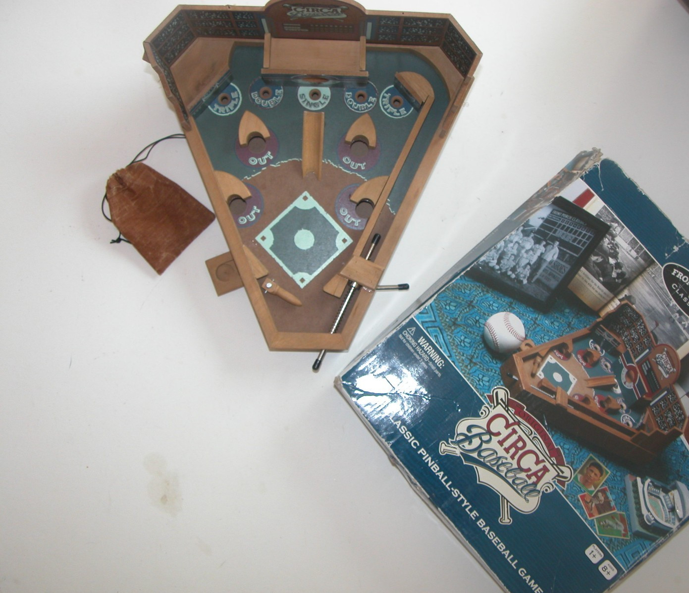 Front Porch Classics Original Circa Baseball Pinball-Style Game