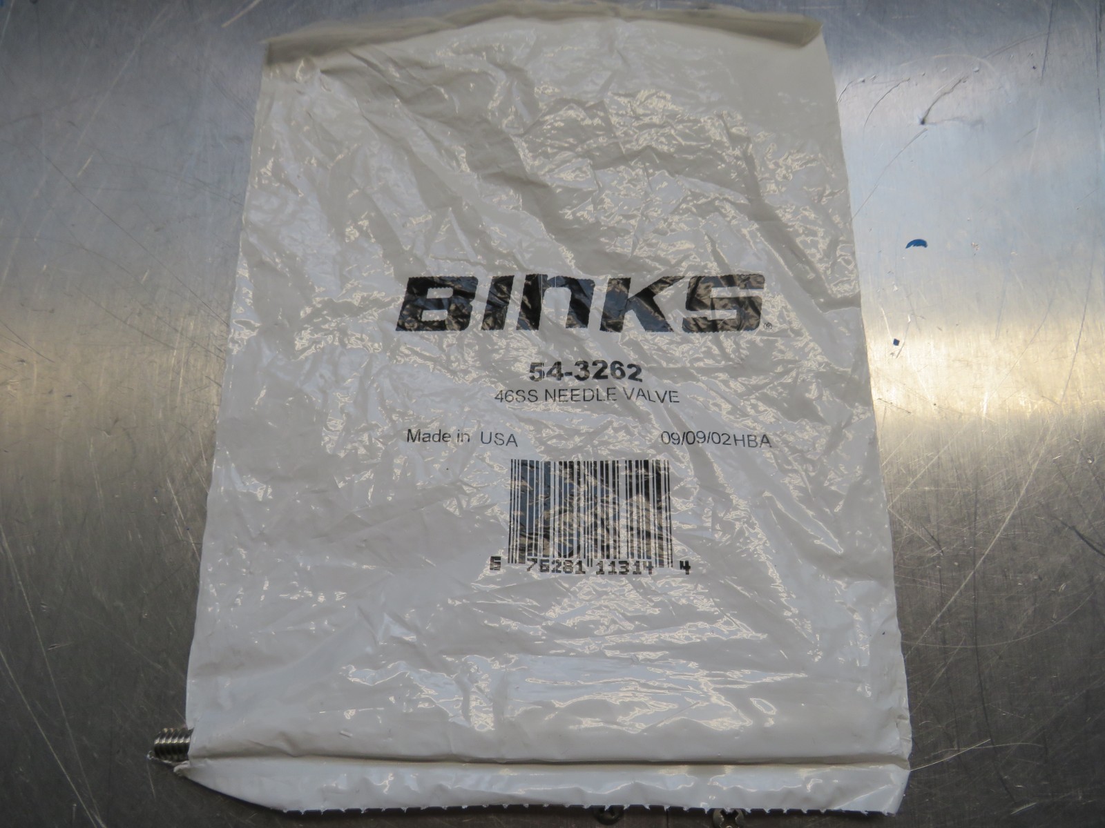 Binks 54-3262 Needled Valve