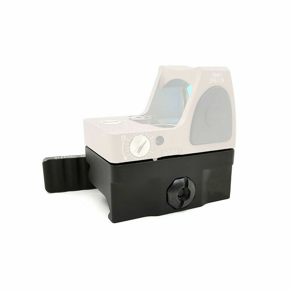 RMR Red Dot Sight Mount Mini QD Auto Lock Riser Mount Base Weaver Picatinny Rail