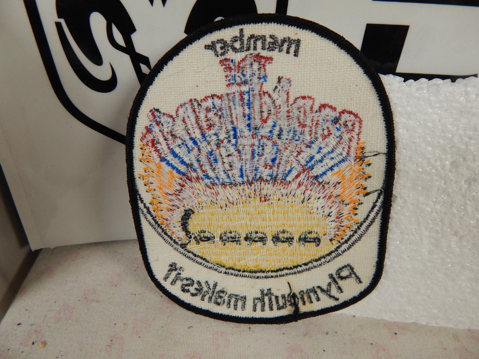 mopar nos memberof the rapid transit system patch