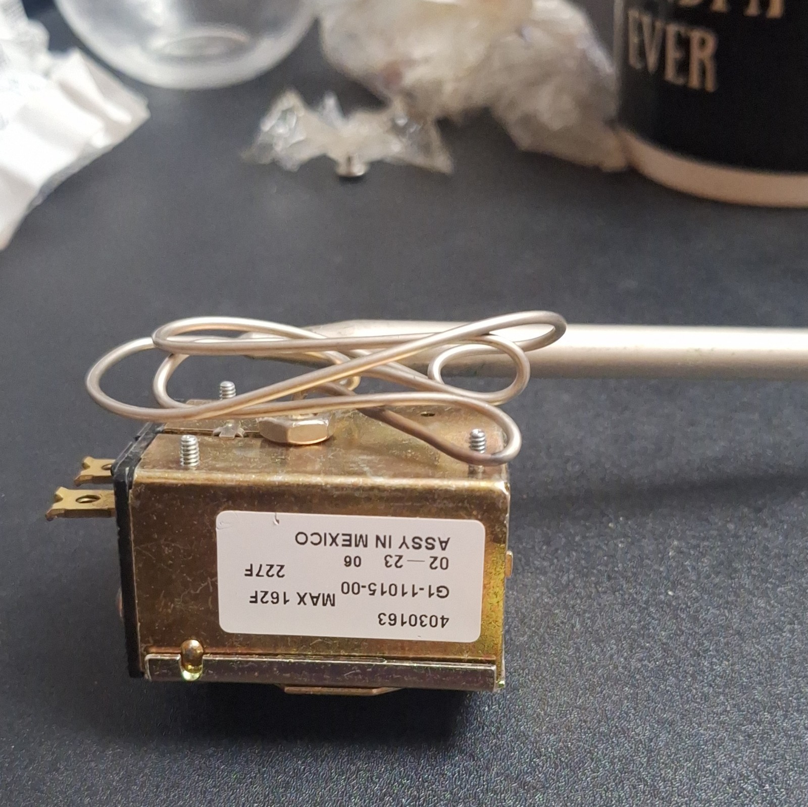 Mechanical Capillary Tube Temperature Thermostat Analog Control G1-11015-00 277V