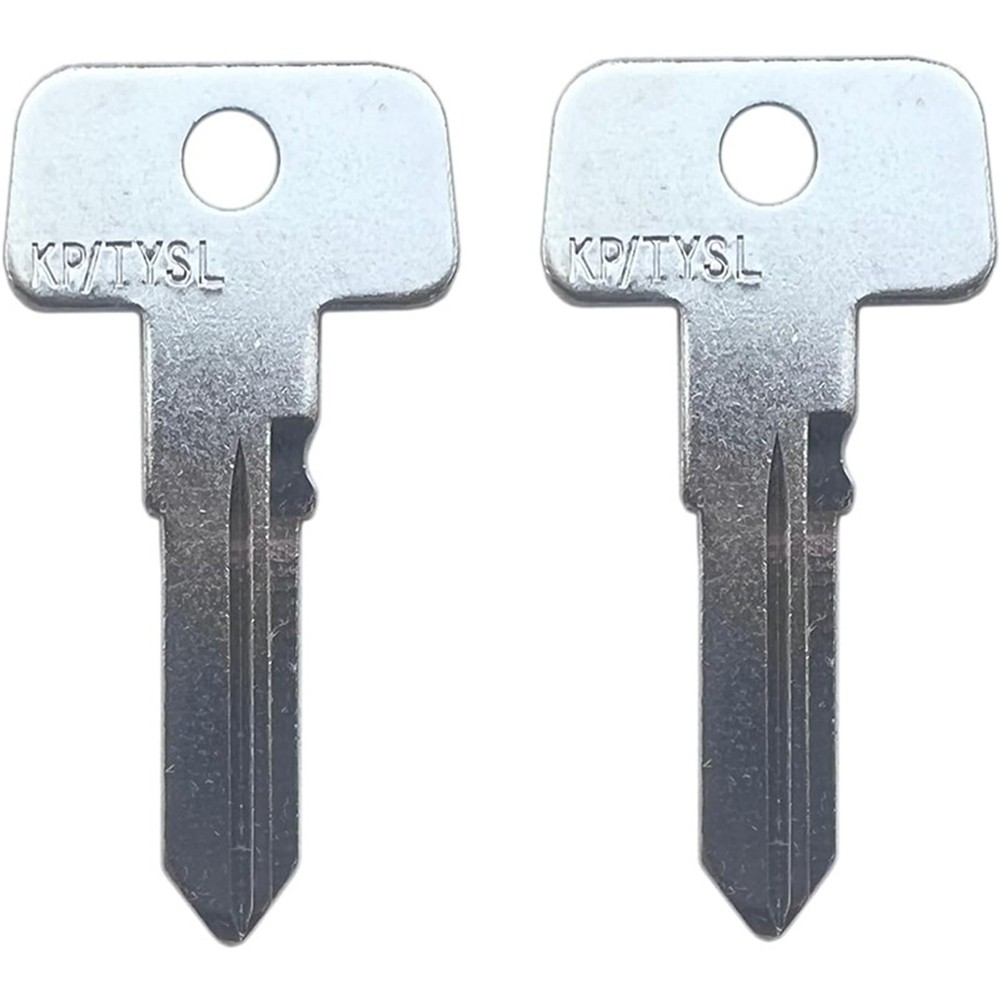 2pcs 4080125 Blank Keys for Model Year 2021 and Newer ATVs, 2019-2020 9677