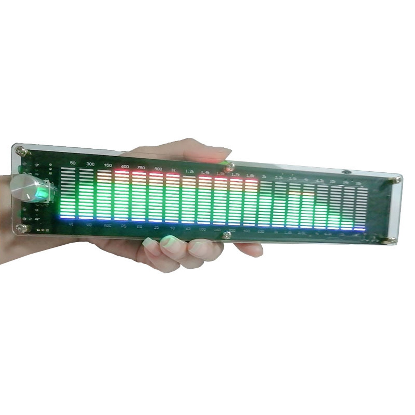 VU Meter Indicator Music Spectrum Analyzer 20 Segment 15 Level LED Display w/DSP