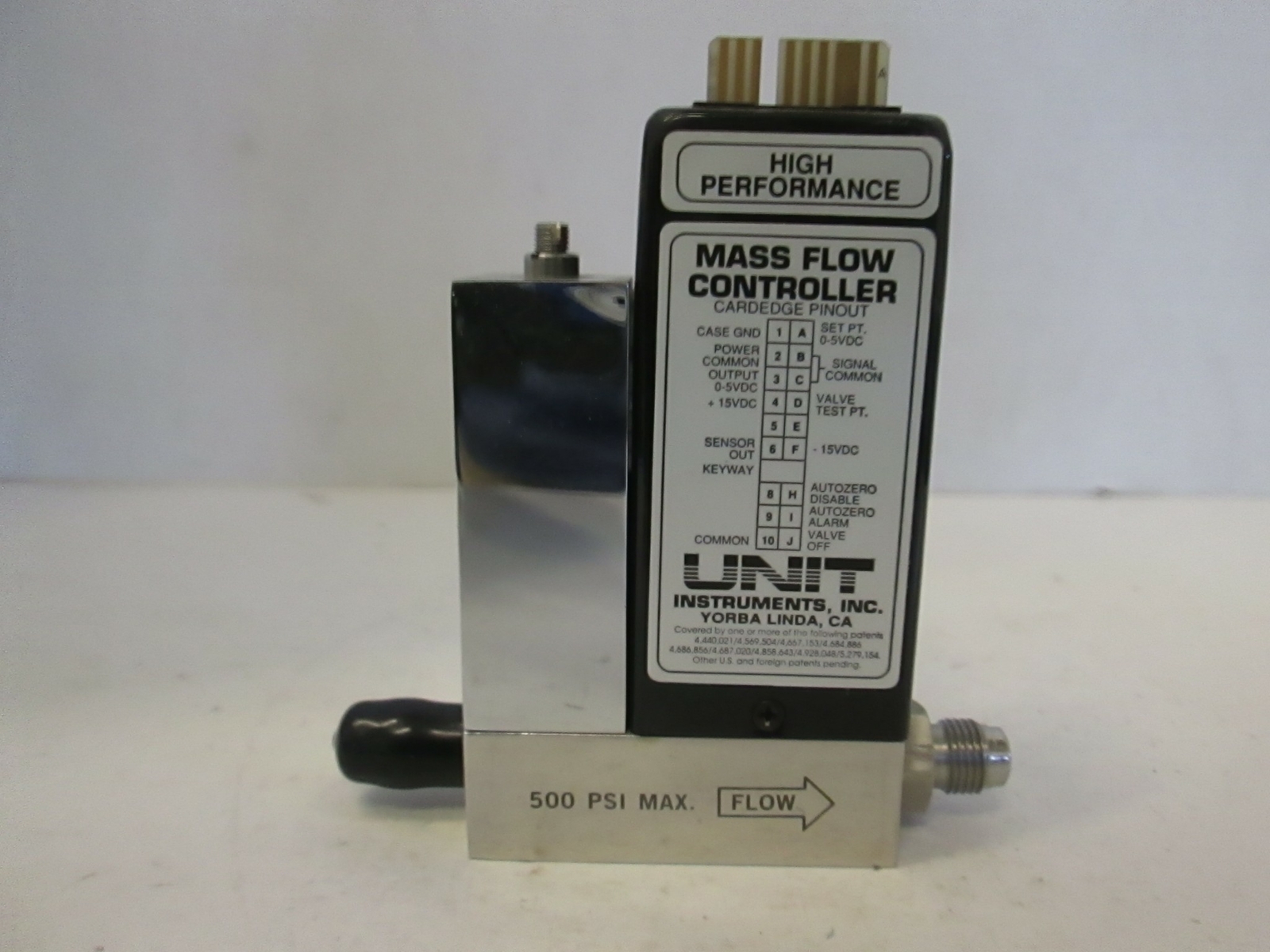 Unit UFC-1500A, Mass Flow Controller MFC, SiH4, 100 SCCM, Used