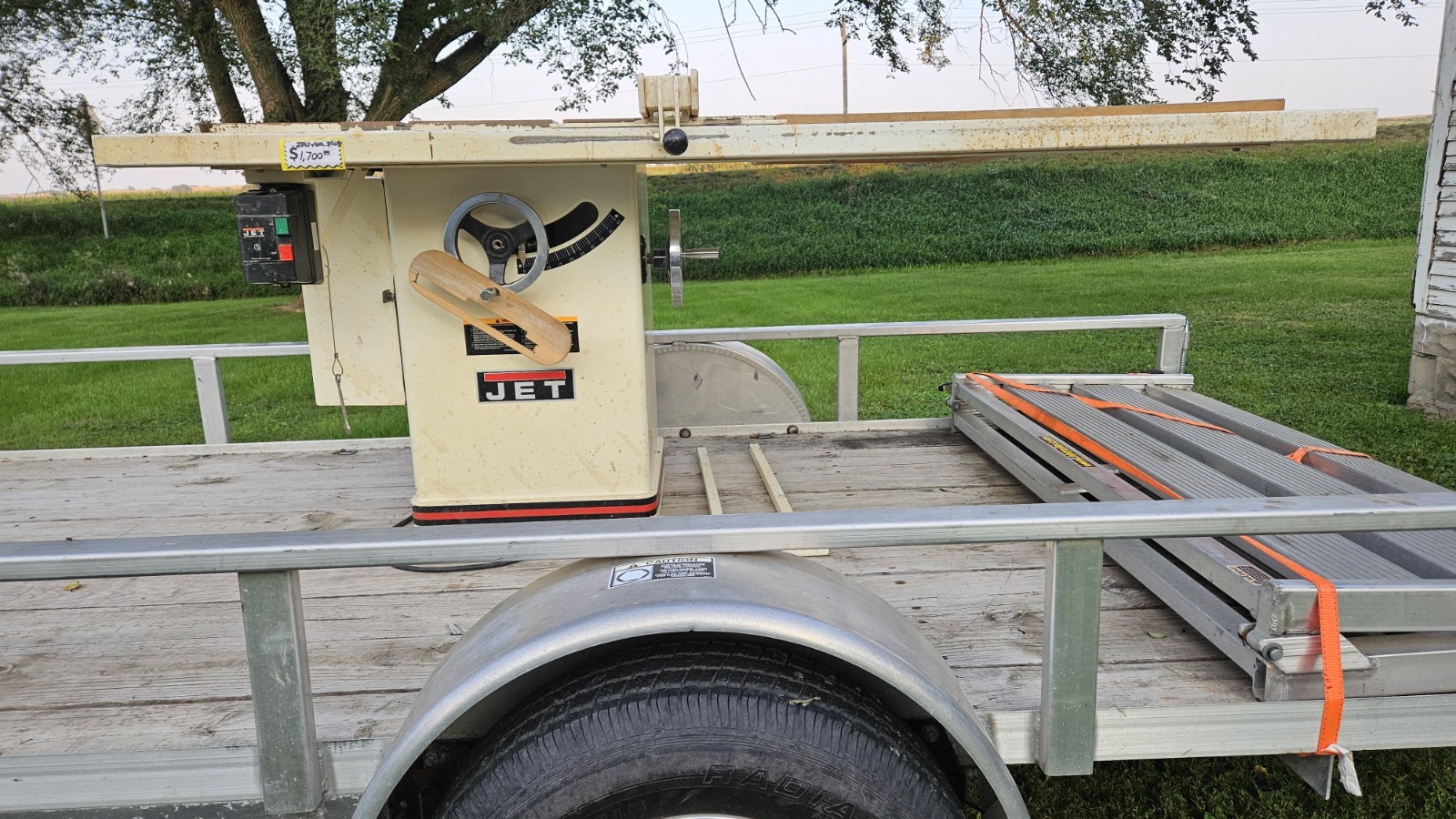 JET Table Saw, JTAS-10XL-5/1LFR, model #708666, 230v, Single Phase