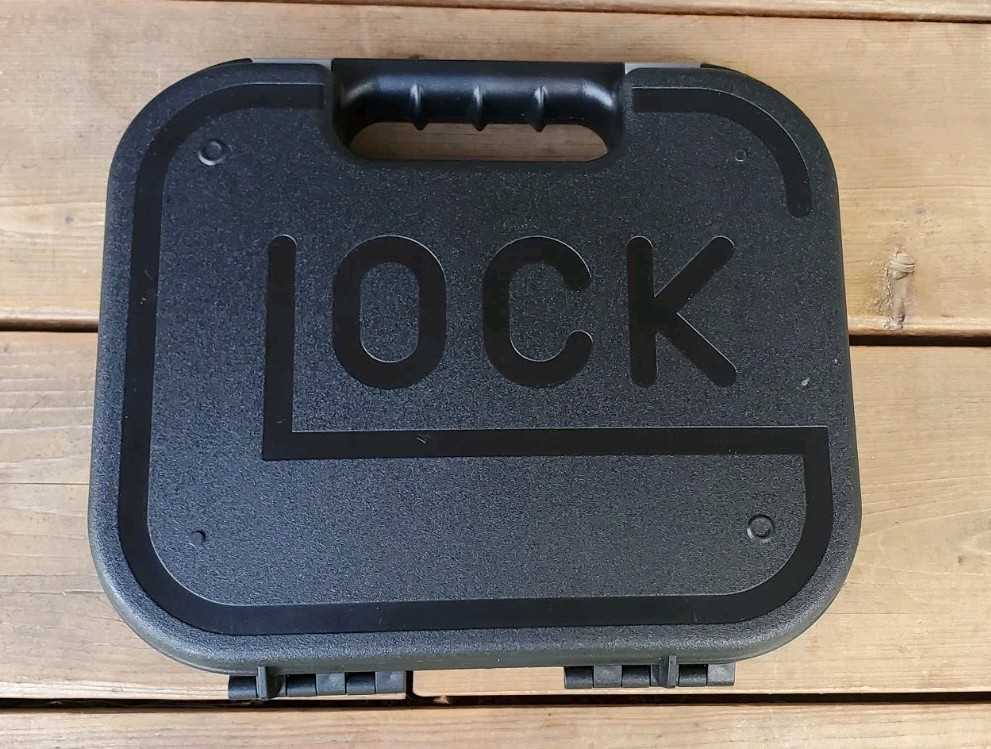 Factory Plastic Hard Case for Glock 23 G23 Pistol .40 cal S&W USED
