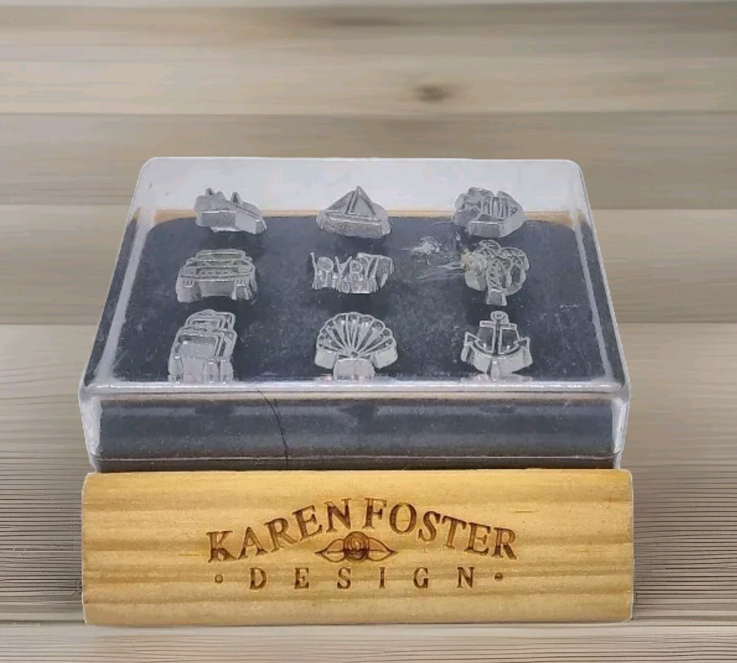 Karen Foster Design Themed Embossing Tips TRAVEL -NEW-