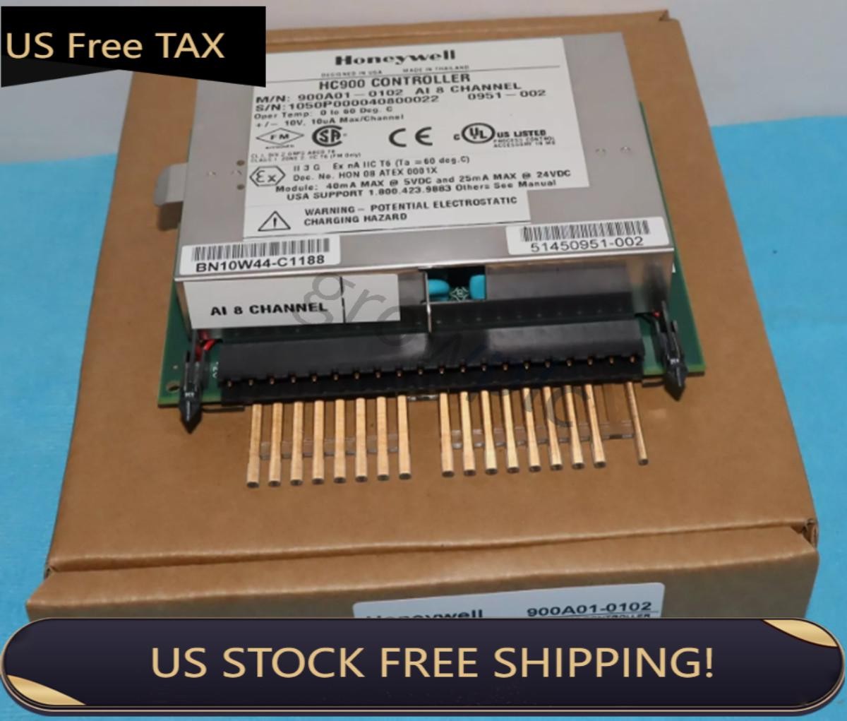 New In Box HONEYWELL 900A01-0102 PLC Controller US Free TAX
