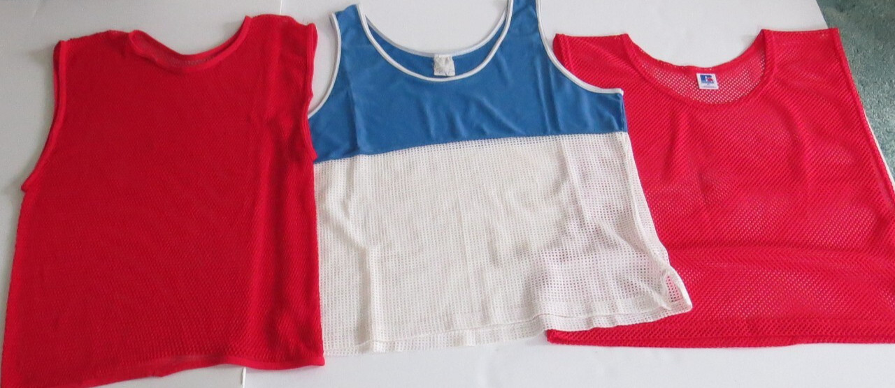 Mesh Basketball Jerseys Adult M and L