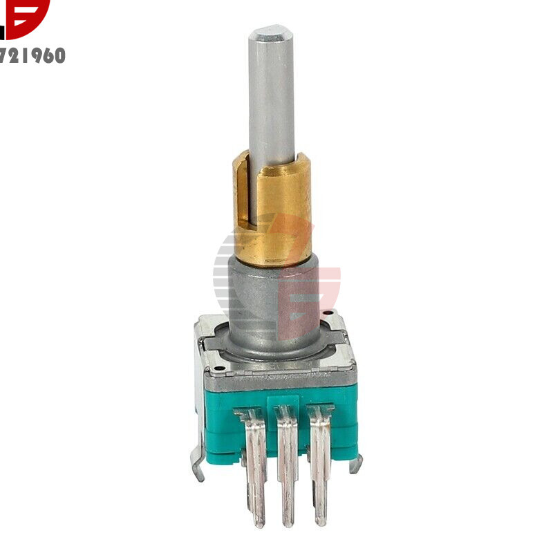 EC11EBB24C03 Dual Axis Rotary Encoder with Switch 30 Positioning Number 15 Pulse