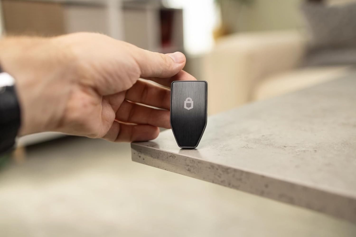 Trezor Safe 3 - Secure Element Protected Crypto Hardware Wallet - Cosmic Black