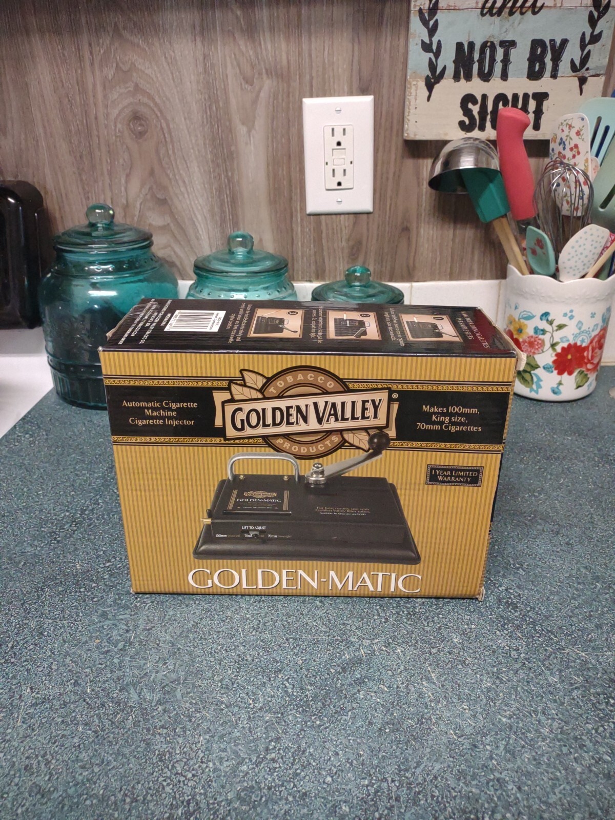 Golden Valley Cigarette Machine Tobacco Injector