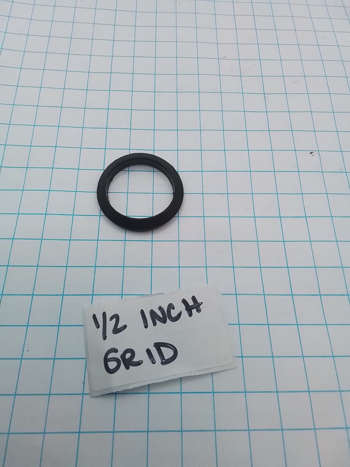WB04T10042 Cooktop Control Panel Seal (Black) (1)