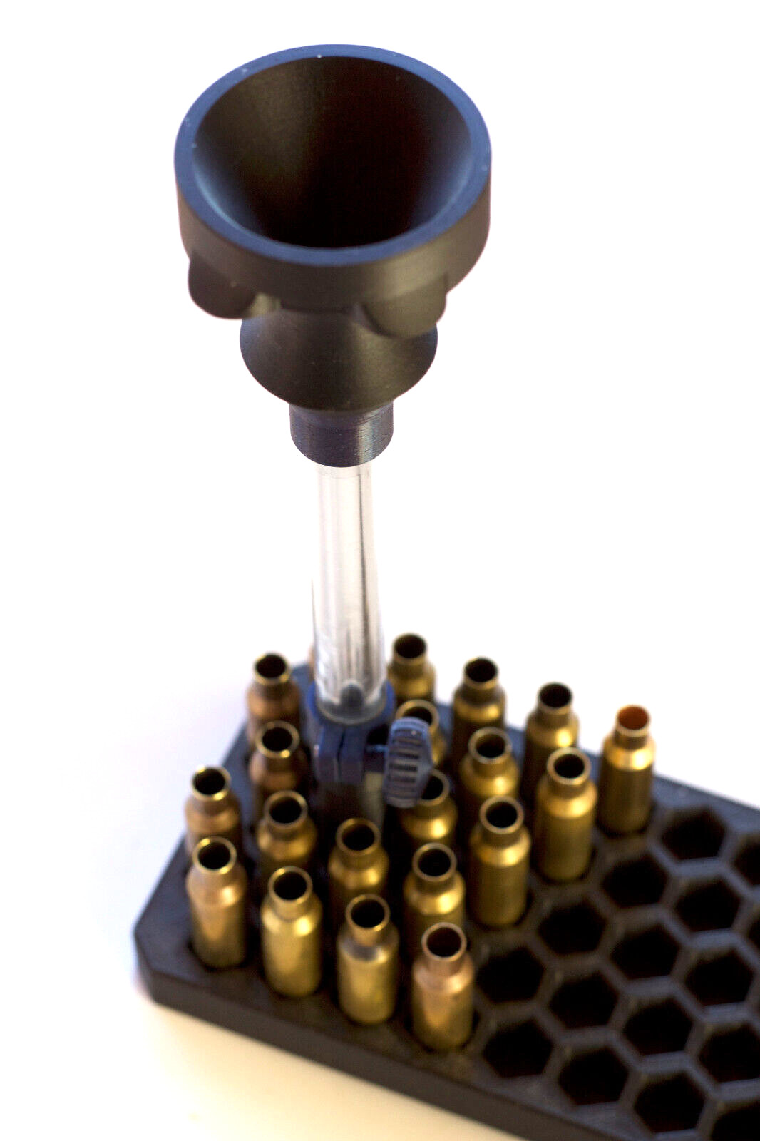 Drop Tube Funnels and Case Adapters