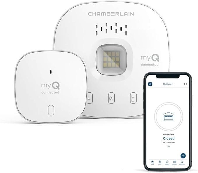 CHAMBERLAIN Smart Garage Control - Wireless Garage Hub and Sensor myQ-G0401-ES