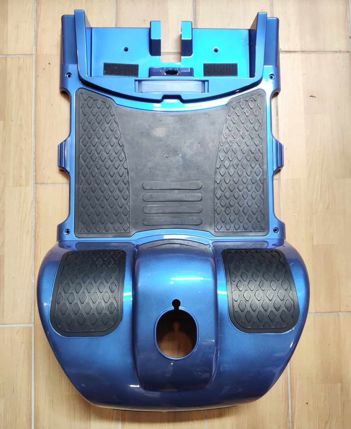 VIVE Mobility Scooter Plastic Floor Footrest Blue