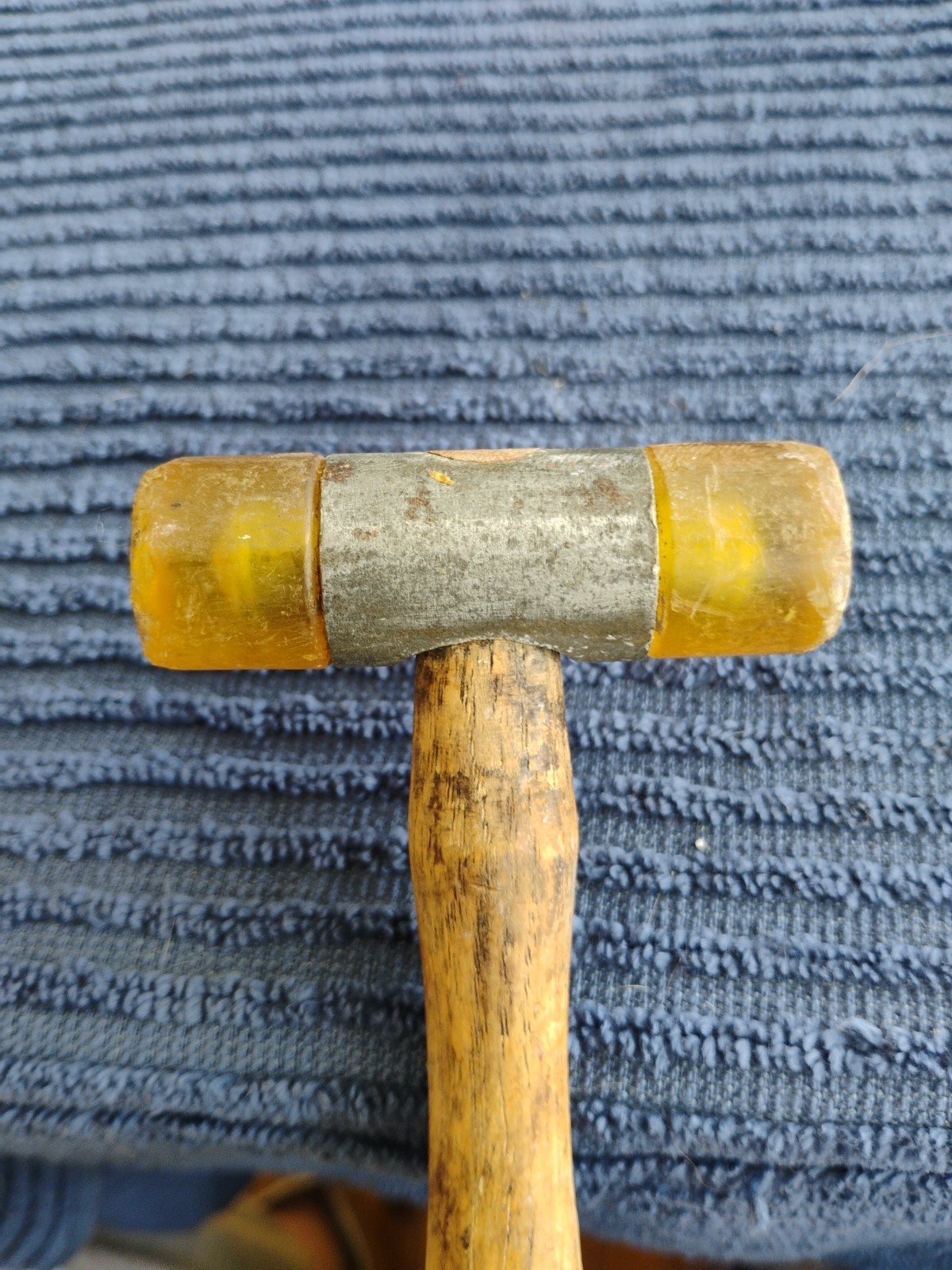 VINTAGE SMALL DEAD BLOW HAMMER 7" LONG