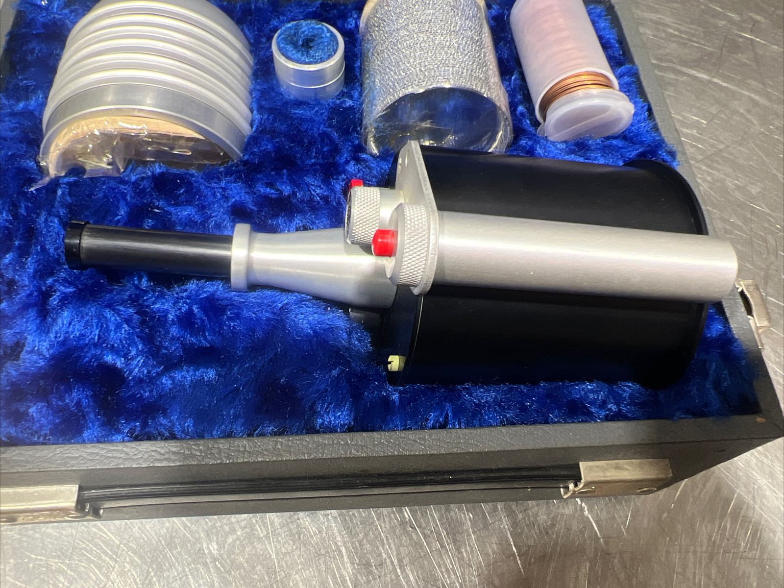 Vintage Landsverk Electrometer Model L-75D Radiation Analysis Unit Used Surplus