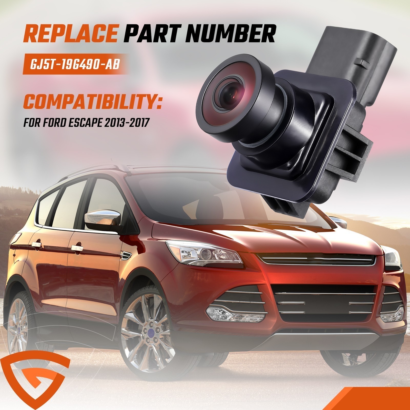 For Ford Escape 2013-2017 HD Rear View Back Up Backup Parking Camera