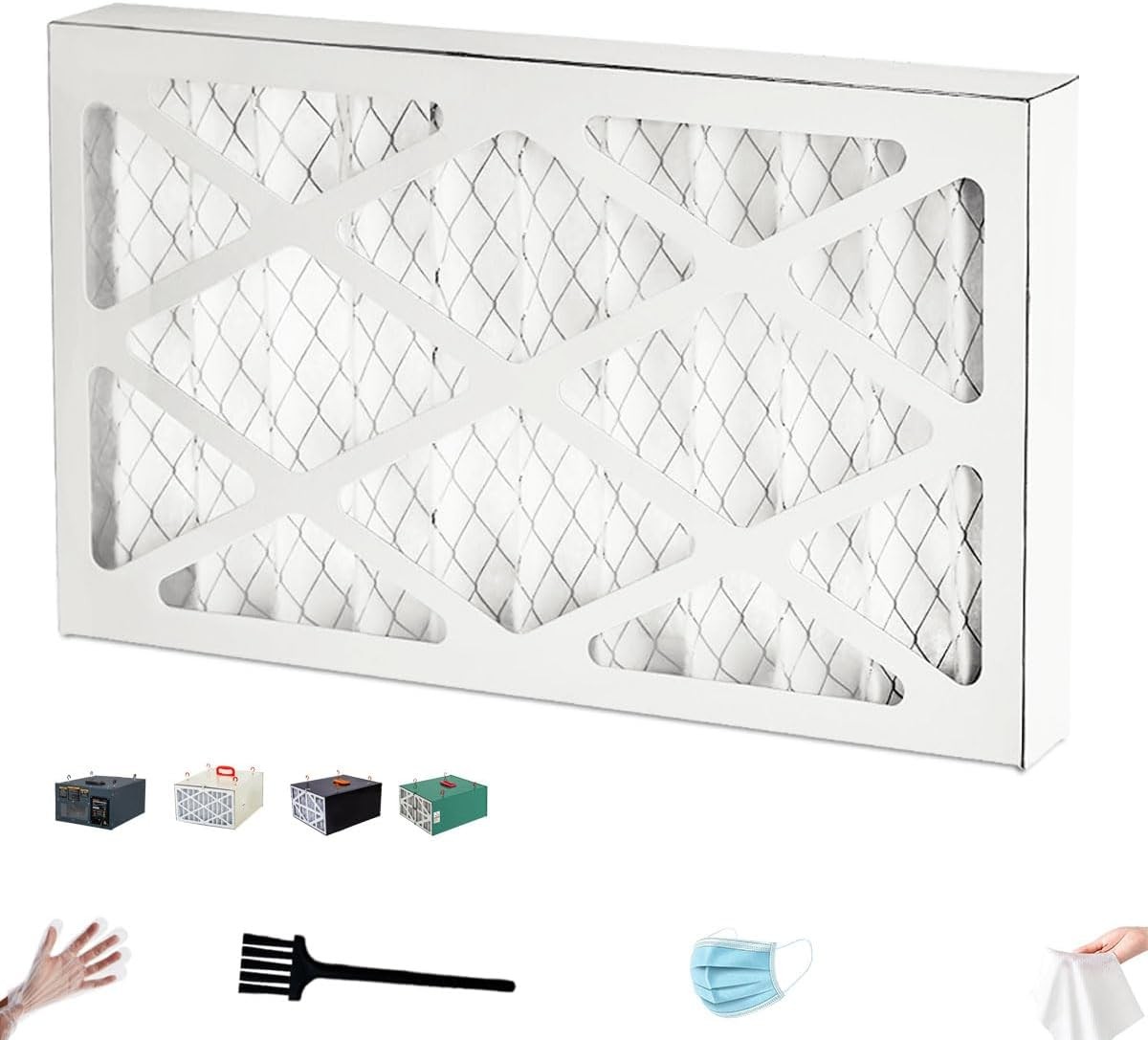 5 Micron Outer Air Filters Replacement for WEN 3410 wen air filtration system