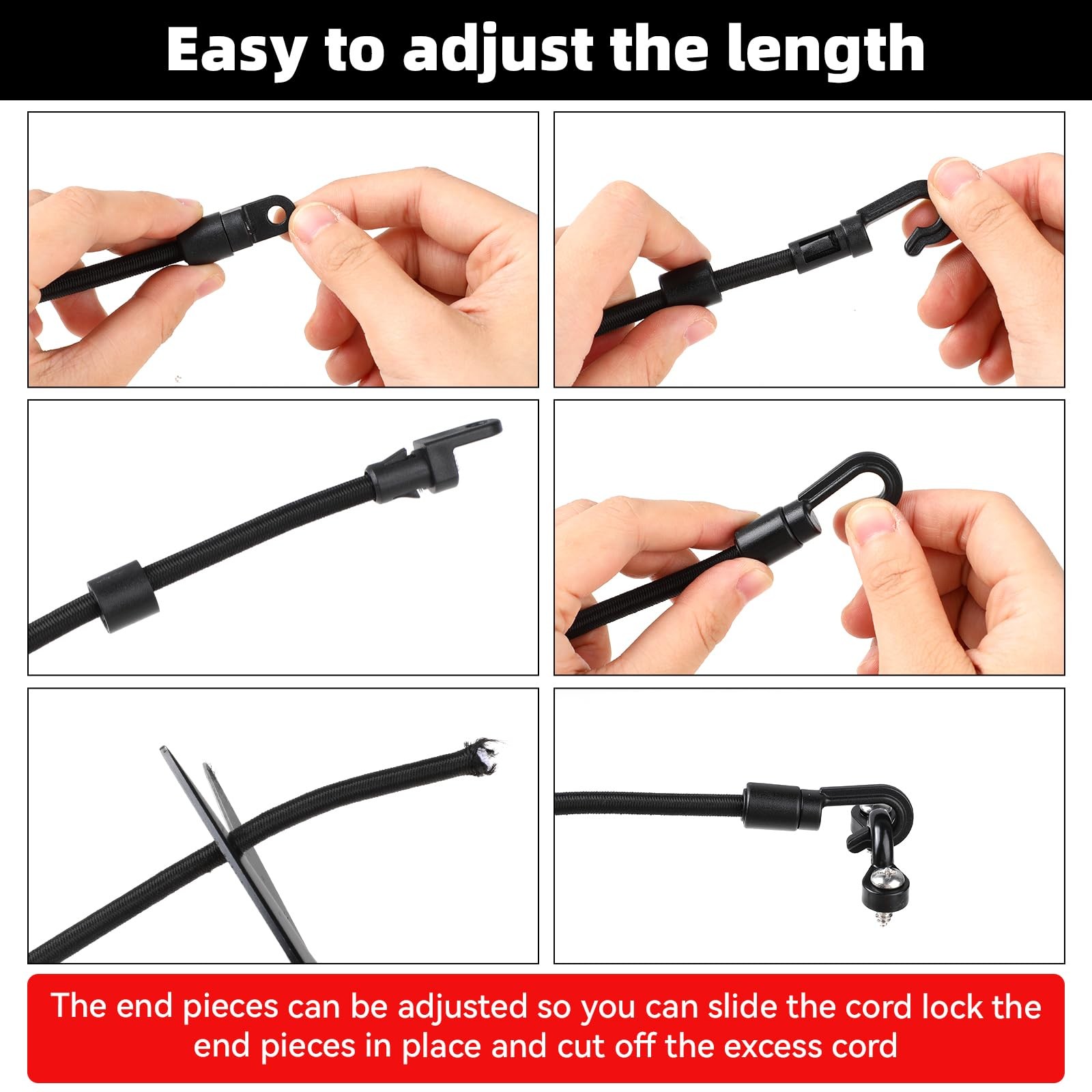 Rod Straps for Boat Deck, 12 Inches Fishing Holder 30.5cm x 6mm