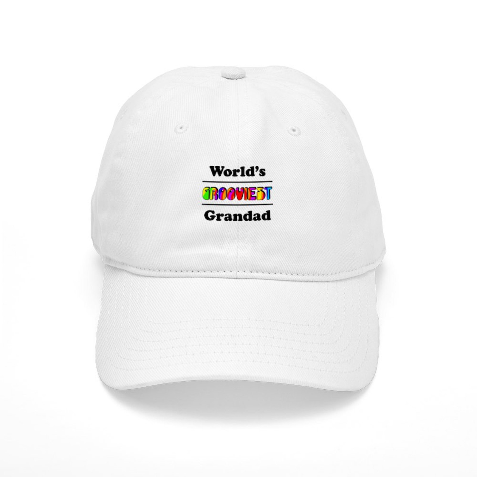 CafePress World's Grooviest Grandad Cap Classic Baseball Cap (484576194)