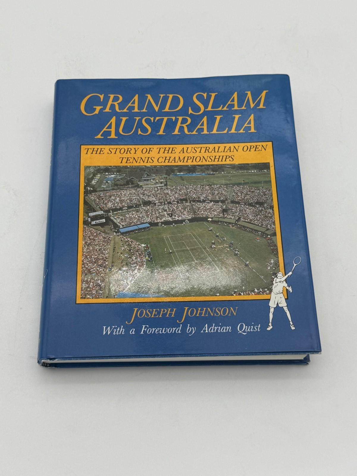 1985 Grand Slam Australia Tennis Book with dust jacket Joseph Johnson