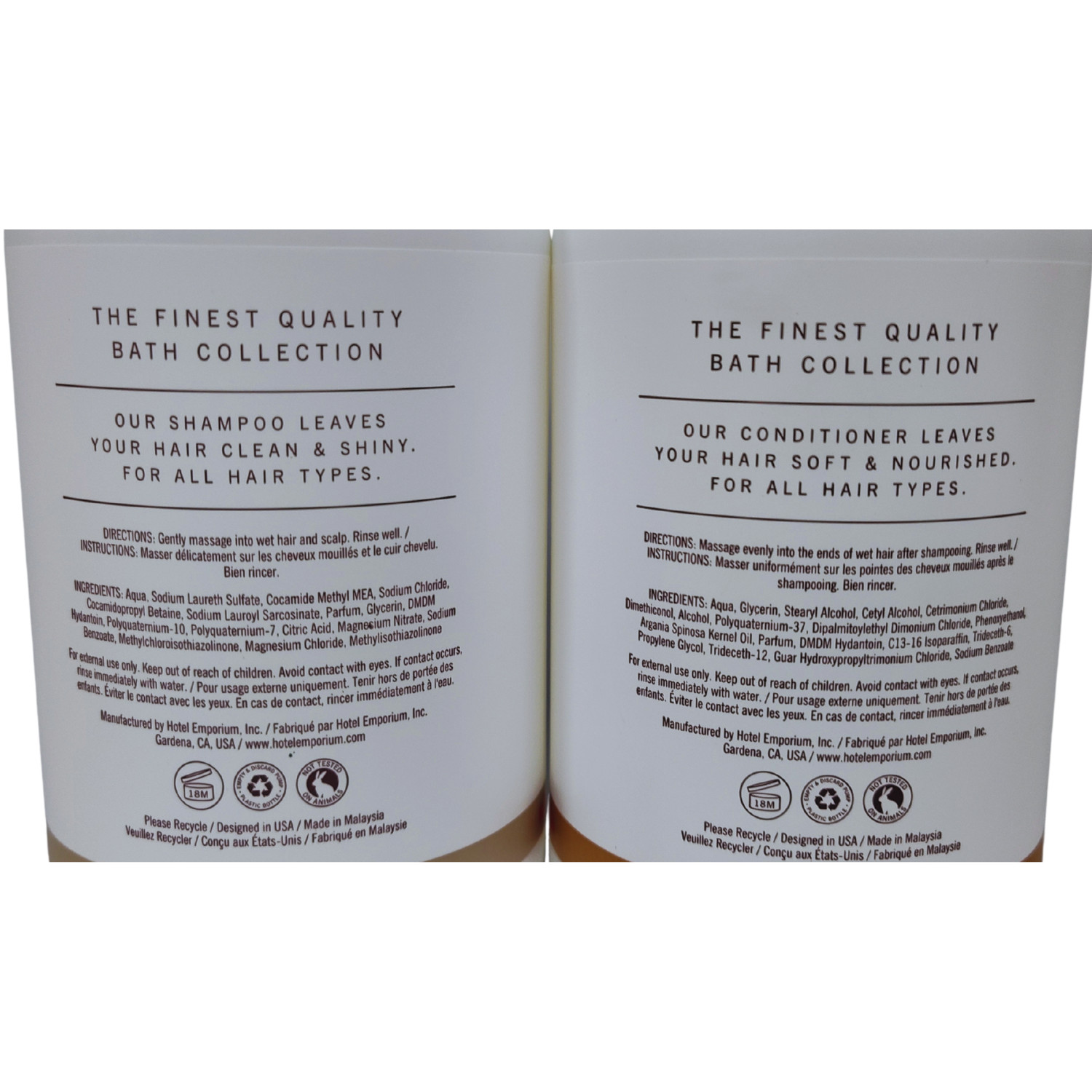 Woodbury & Co. SHAMPOO & CONDITIONER Large Set 16.9 oz Each Brown Sugar & Fig