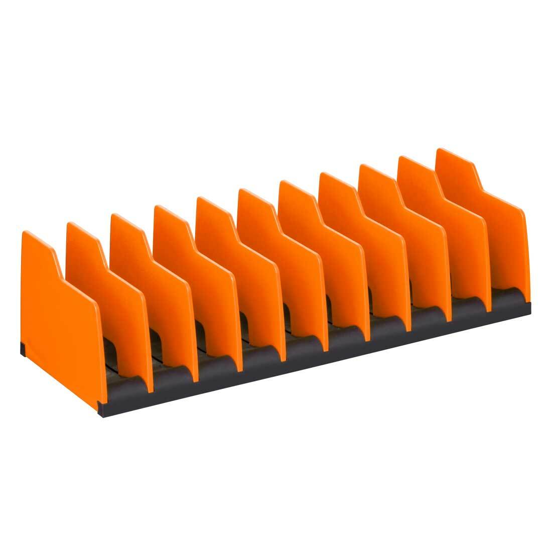 Ernst 5502 Plier Pro 10-Tool Organizer Rack Orange Box Insert with Grip