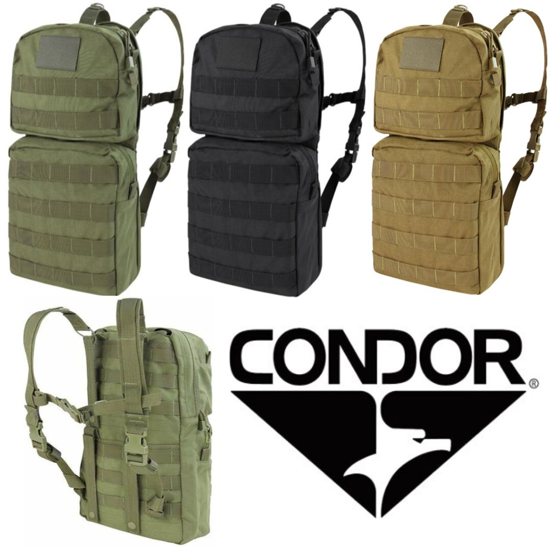 Condor HCB2 MOLLE Water Hydration H2O 2.5L Bladder Carrier Backpack Pack II