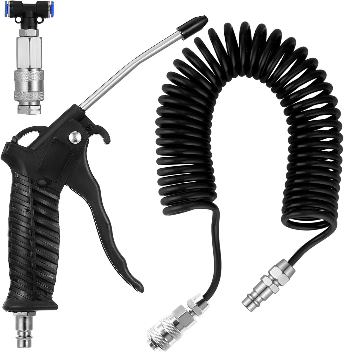 Tru Air Duster Gun Metre Recoil Air Hose, Air Seat Blow Dust Gun Heavy