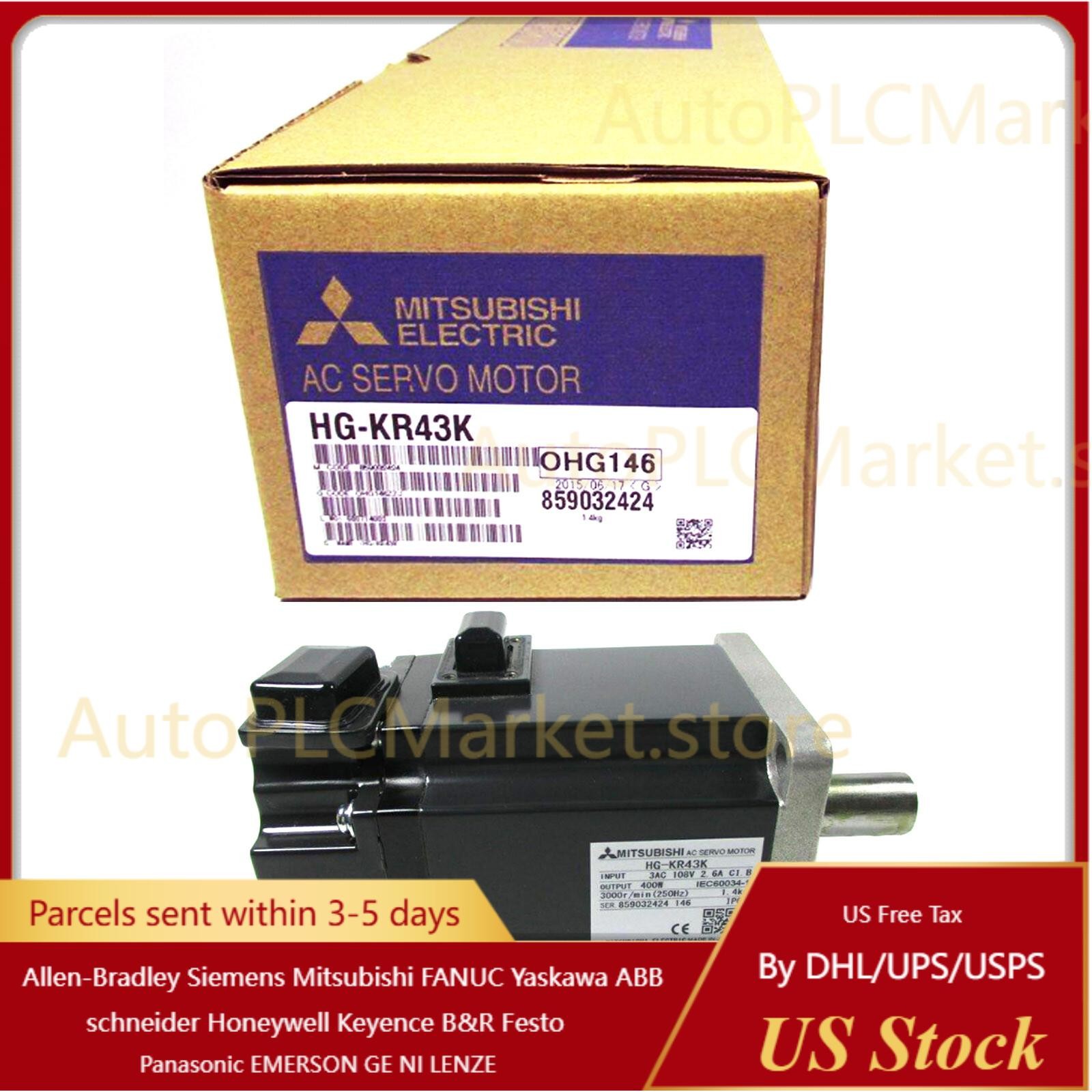 New In Box MITSUBISHI HG-KR43K Servo Motor  US Free TAX