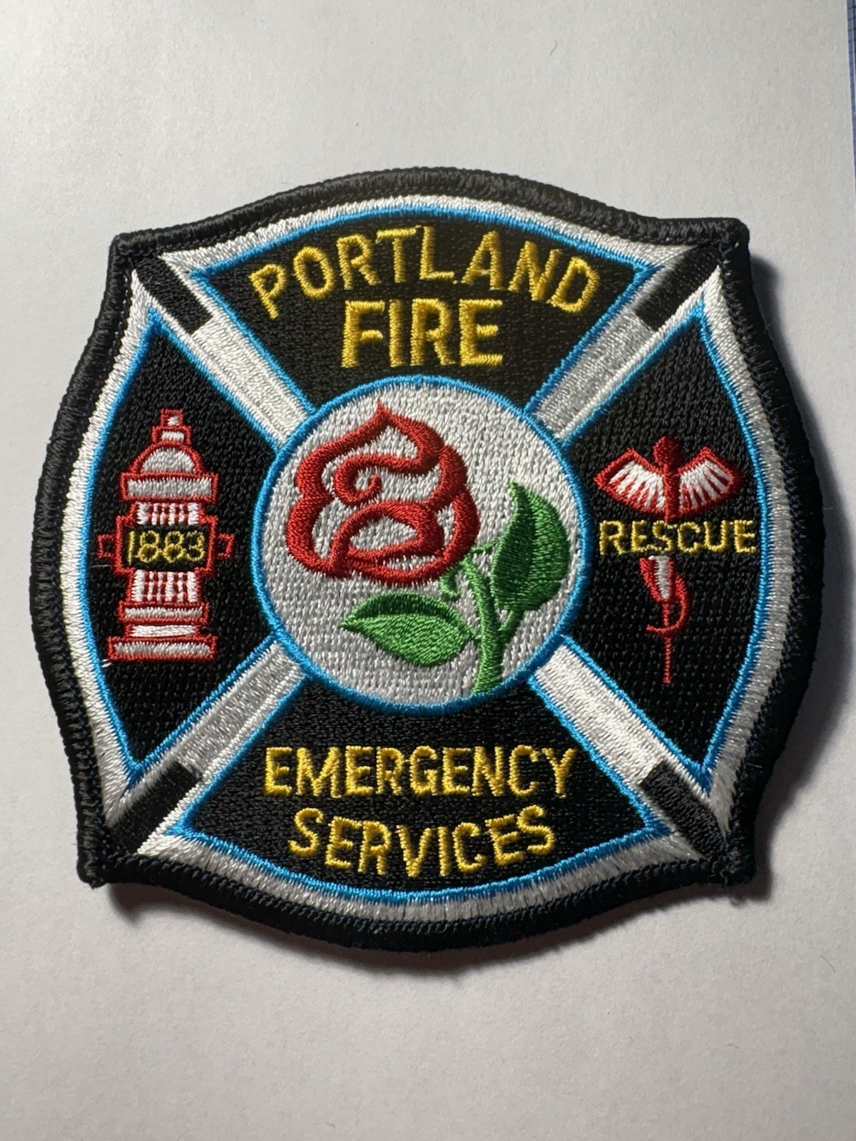 Portland Oregon Fire Rescue Patch