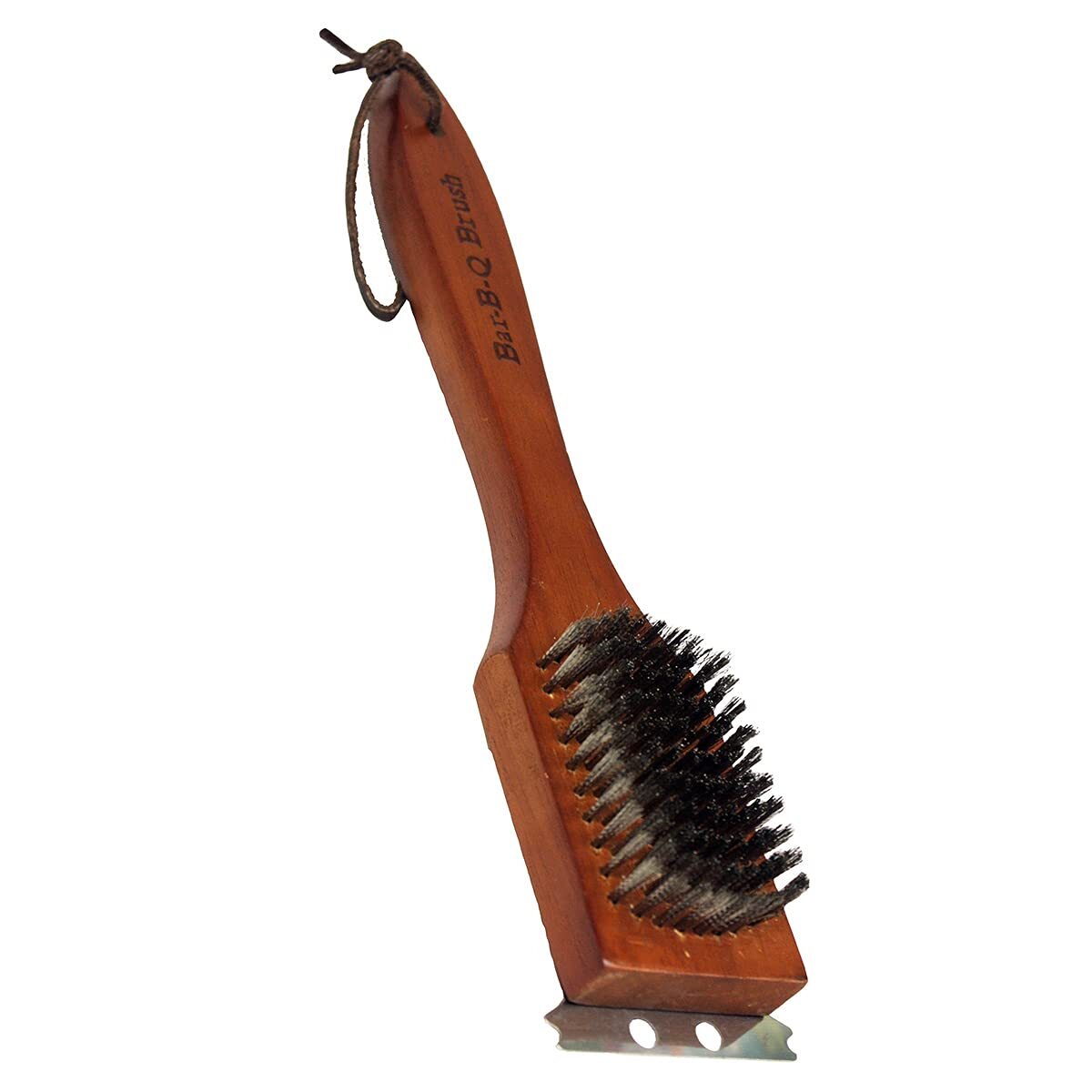 21st Century Products Combo Grill Brush Wood Handle 12"