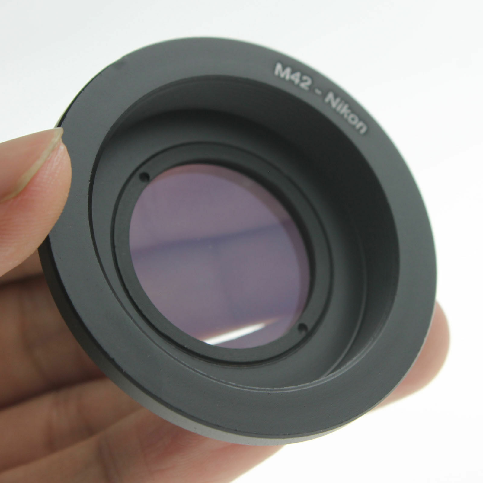 M42-Ai Glass Adapter Focus Infinity For M42 Screw Lens to  F Mount Camera