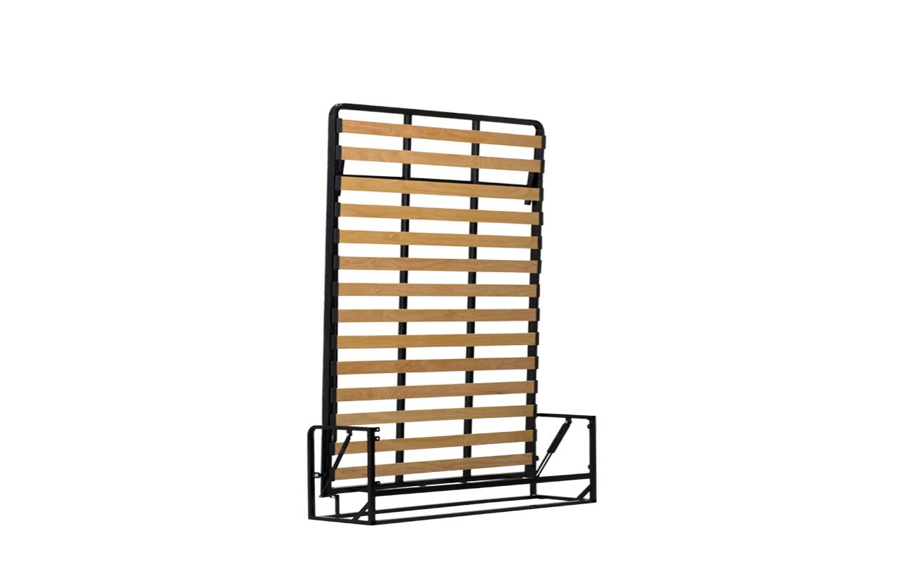 Wallbedking Queen Vertical Wall bed Folding Guest bed Pull Down Murphy bed