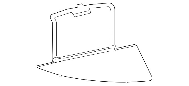 Genuine BMW Blind Spot Radar Support Bracket 66-32-6-861-664