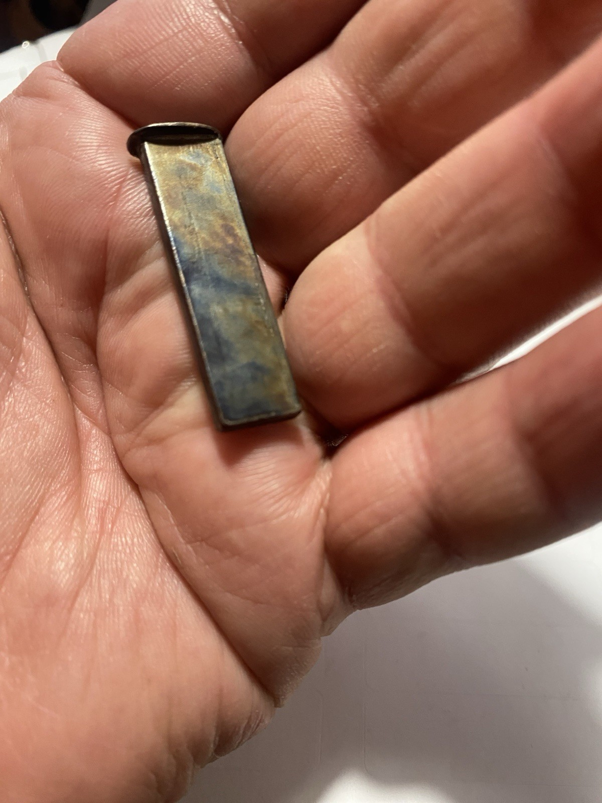 Thompson Center Renegade Muzzleloader Wedge, Case Hardened for strength.