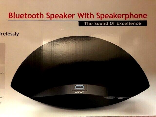 Akai CE7200 Bluetooth Speaker Brand New Cool Design  READ