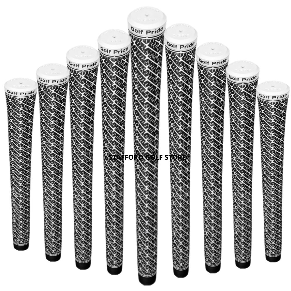 Golf Pride Z-Grip Cord Golf Club Grips Bundle Set Standard Midsize .600 Round