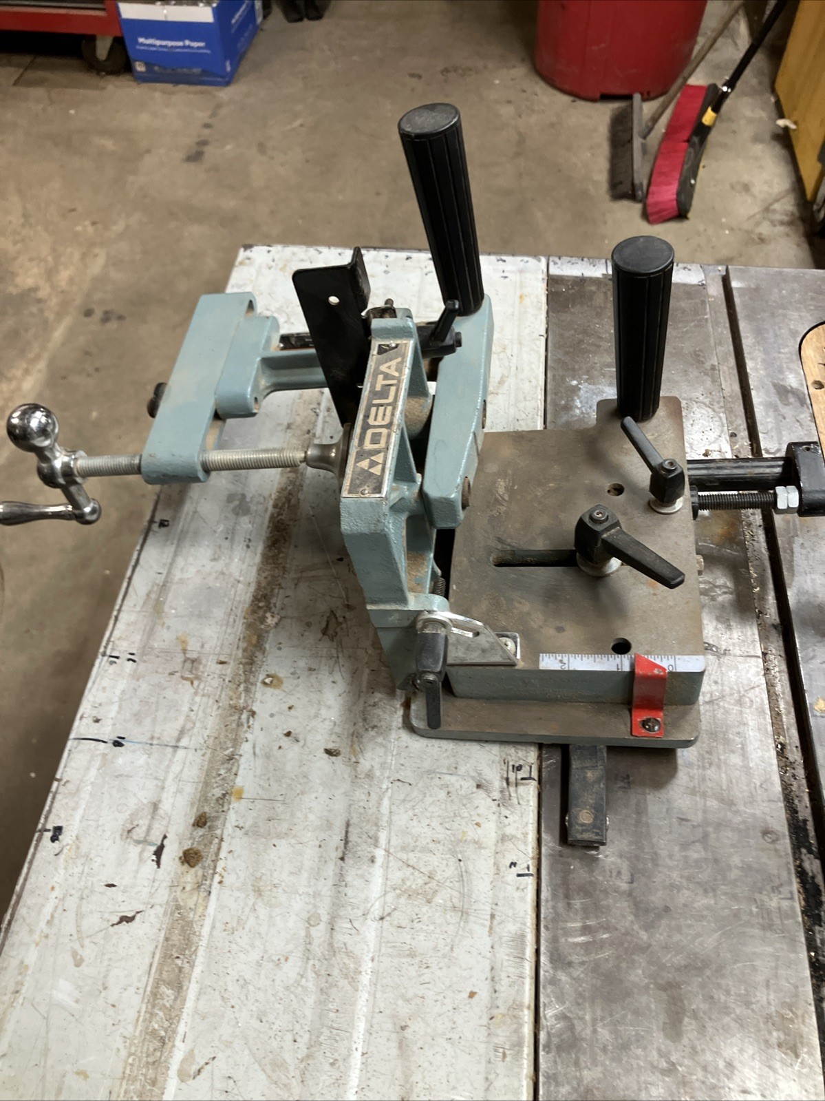 Delta tablesaw mortise and tenon jig