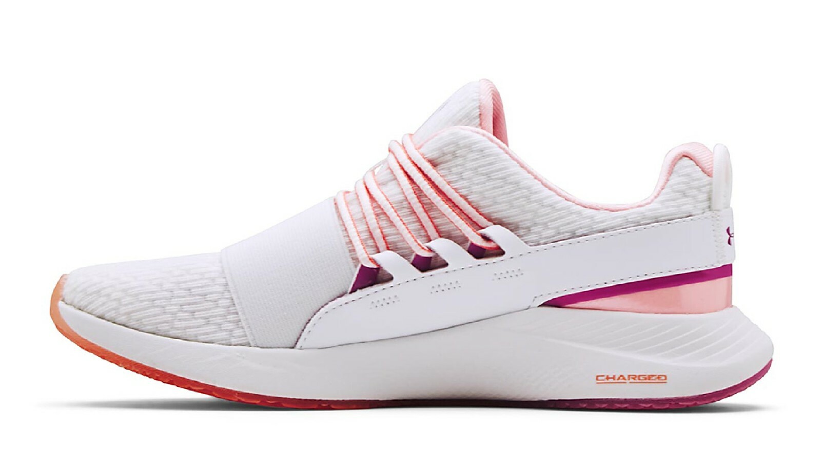 Under Armour Women's Charged Breathe CLR Color Shift Shoe, 3023658 100, 7-10 Med