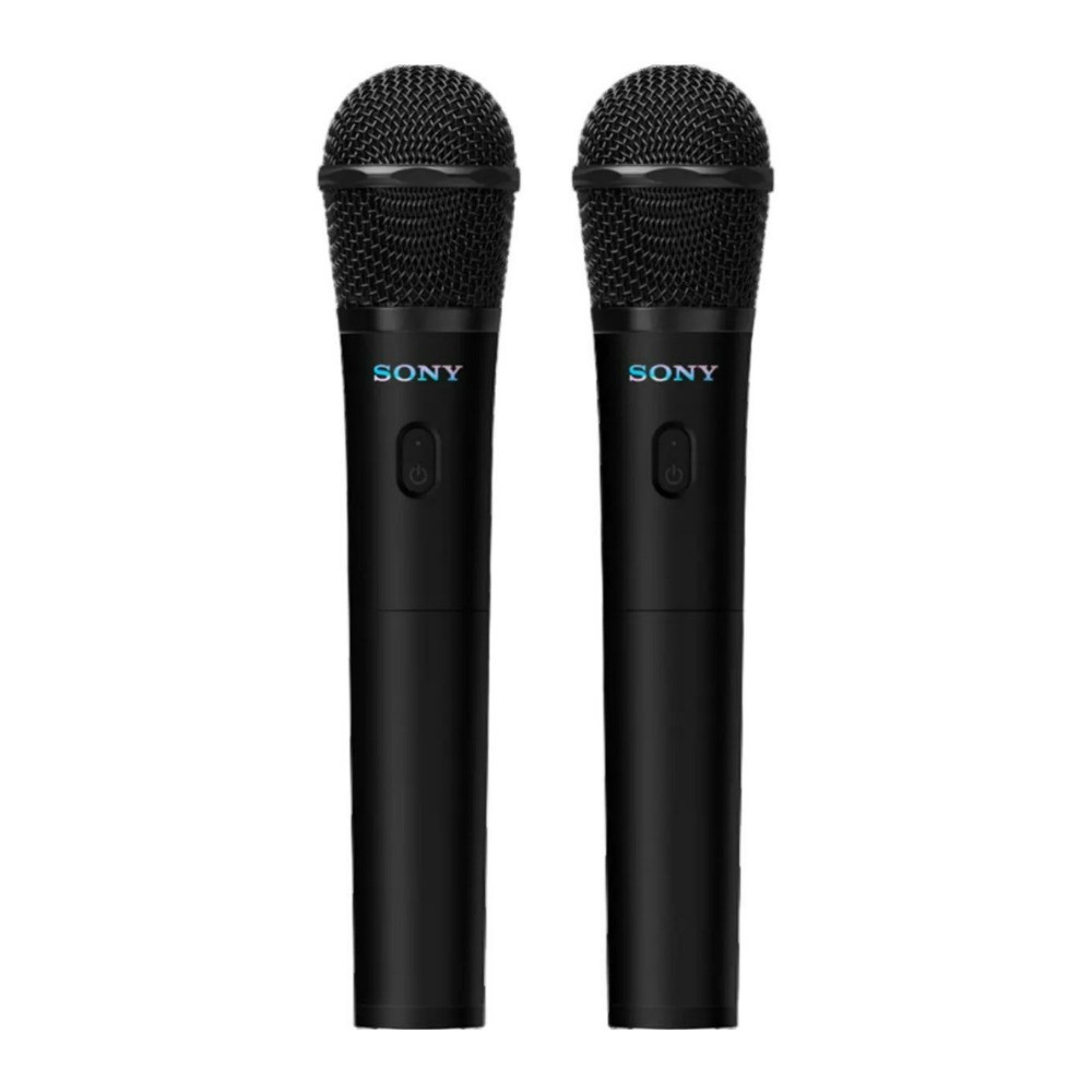 Sony ULT Mic Wireless Karaoke Microphone Receiver Duet Assist Bundle (Black)